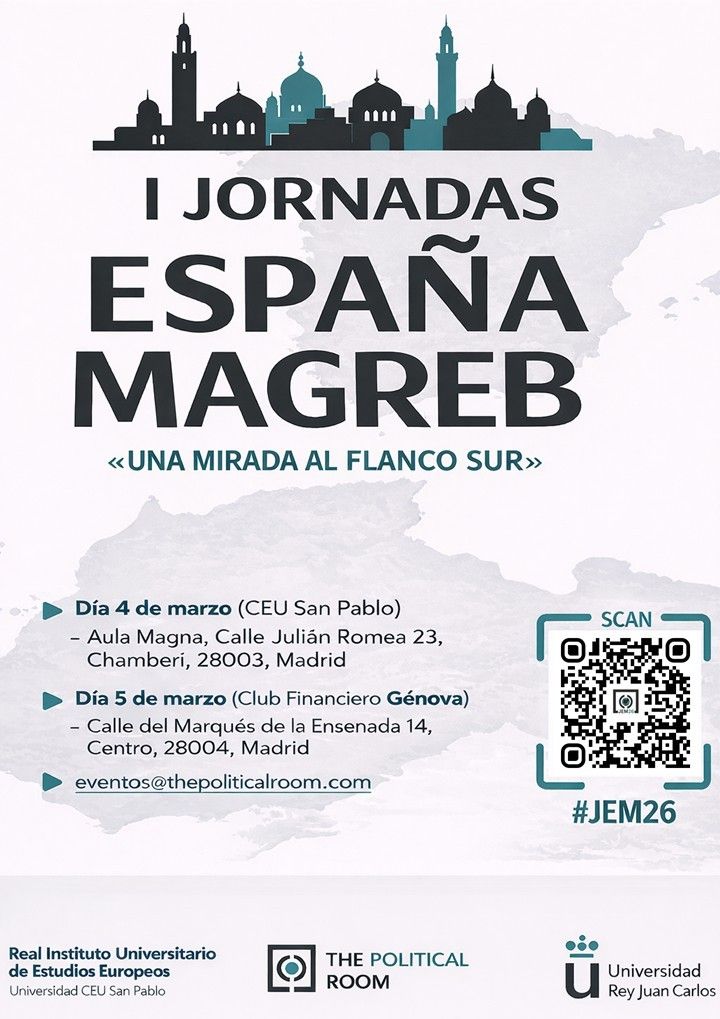 Cartel de las I Jornadas España–Magreb
